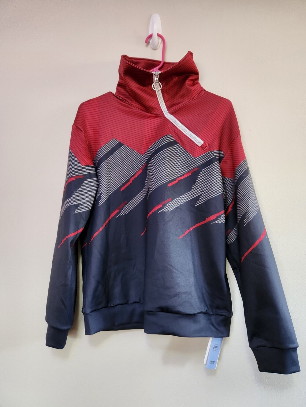ACE GOLFS Hunter Green Quarter Zip Pull-over NEW w/tags Size Medium